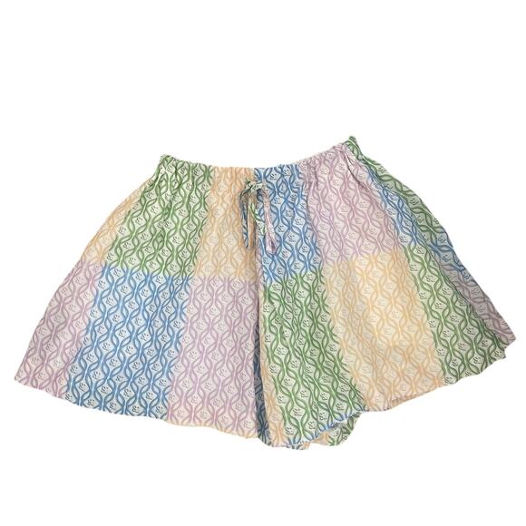 Sandro Rimini Loose Shorts With Monogram Size 38 - Picture 6 of 9